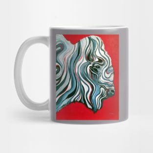 Abstract buffalo Mug